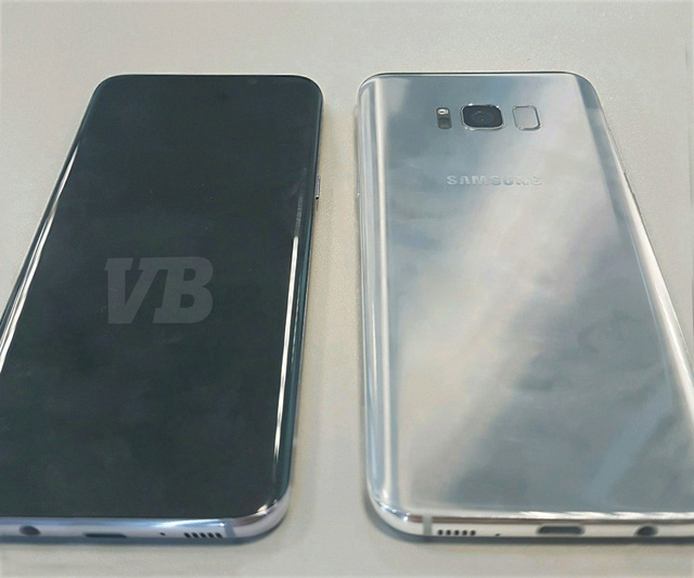 Hình ảnh lộ diện của Galaxy S8 từng được evleaks chia sẻ 