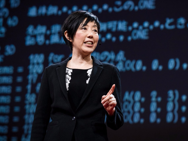 Bà Noriko Arai trong buổi chia sẻ